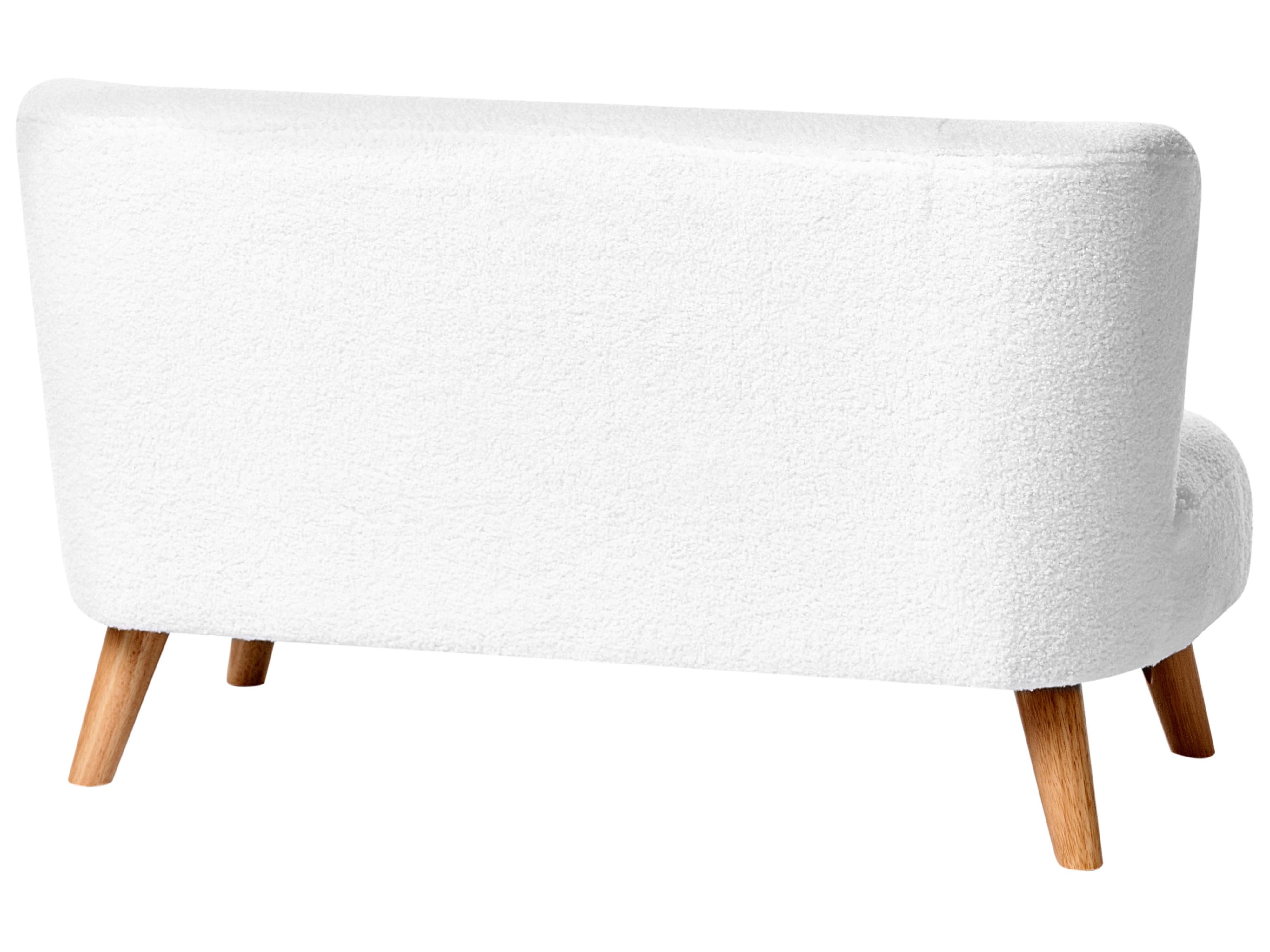 Kinderbank LOTE Bouclé Wit