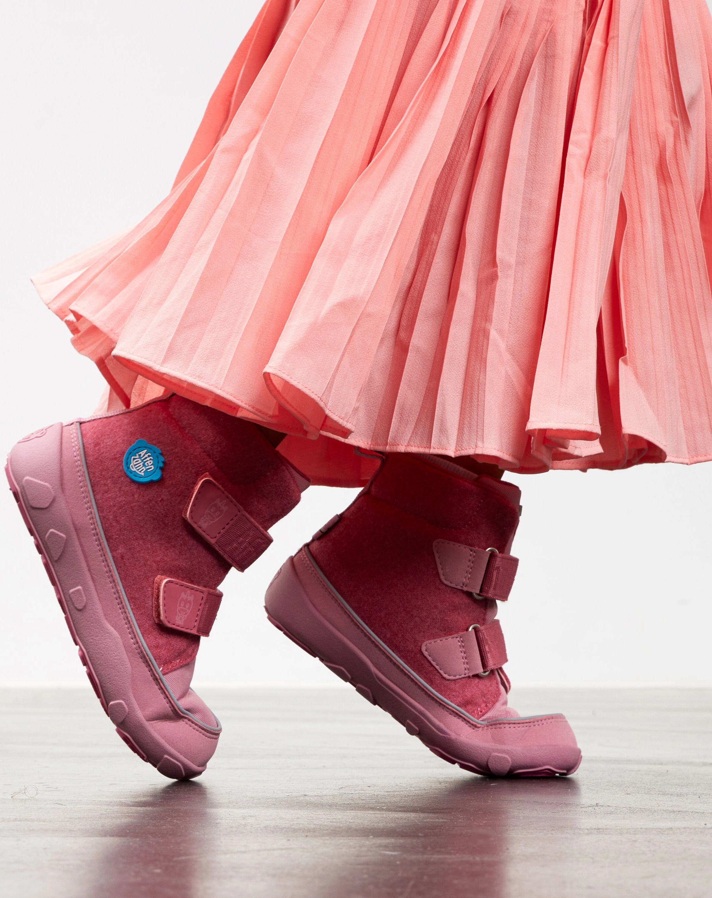 Winterboots COMFY WALK EINHORN mit Wolle in pink