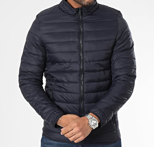 Doudoune Bleu Marine
