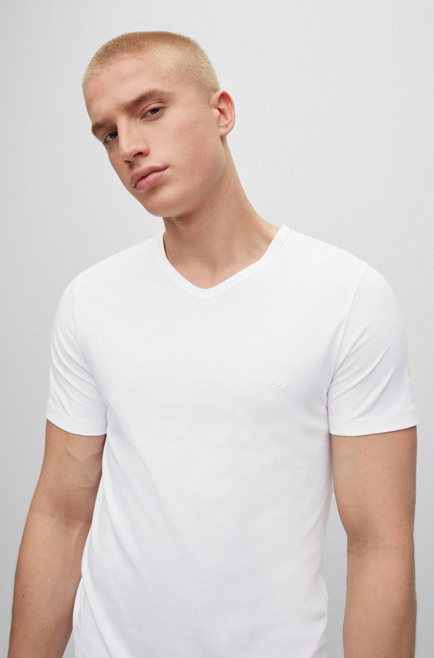 BOSS| Herren Unterhemd CLASSIC 3er-Pack