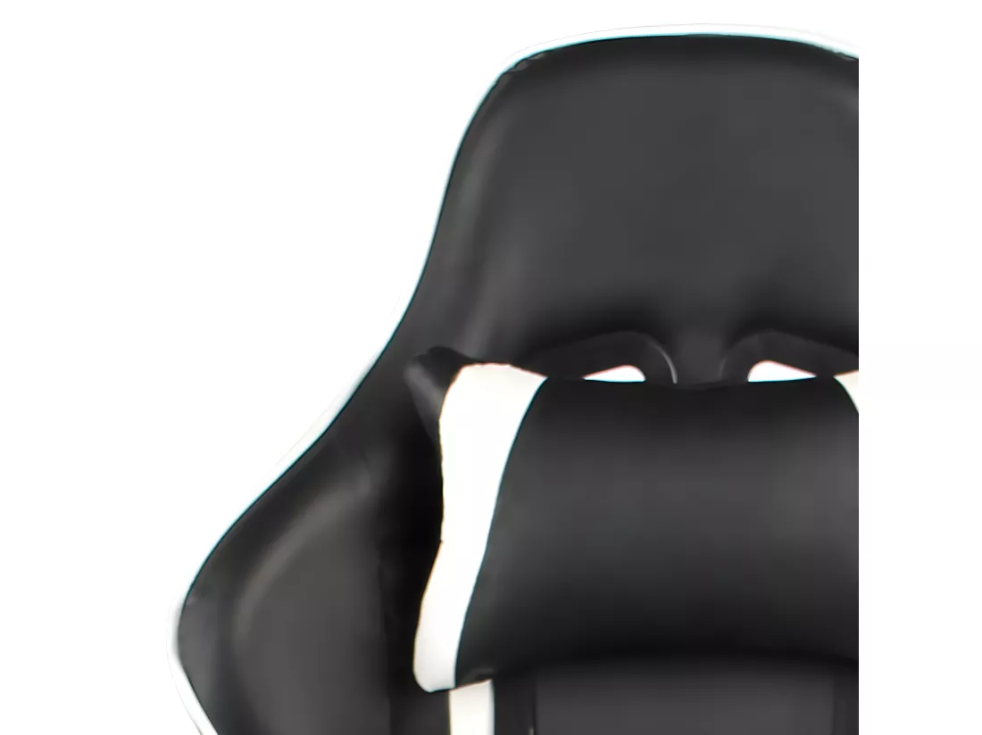 Chaise de jeu pivotante Blanc PVC