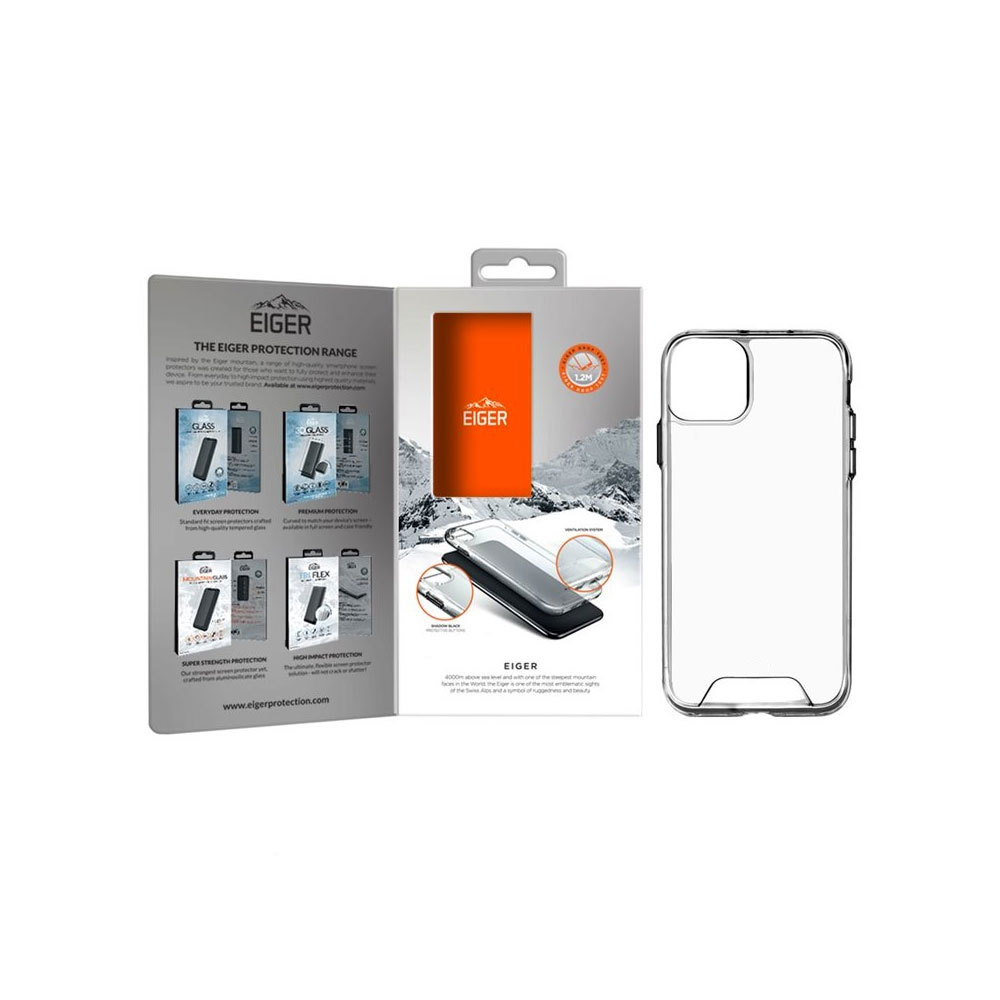 iPhone 12 / iPhone 12 Pro Glacier Case Hybrid Schutzhülle (EGCA00230) - Transparent