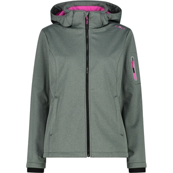CMP Clima Protect Melange Softshelljacke Mineral Mel. Damen