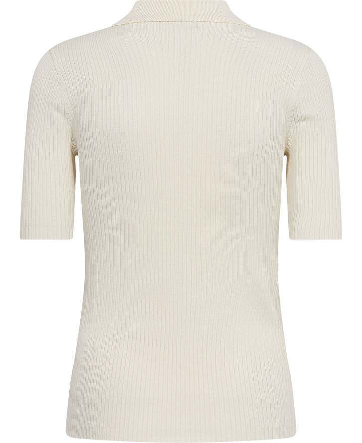 Lauren Ralph Lauren MATTE RAYON/NYLON-BUTTON DOWN Mascarpone cream
