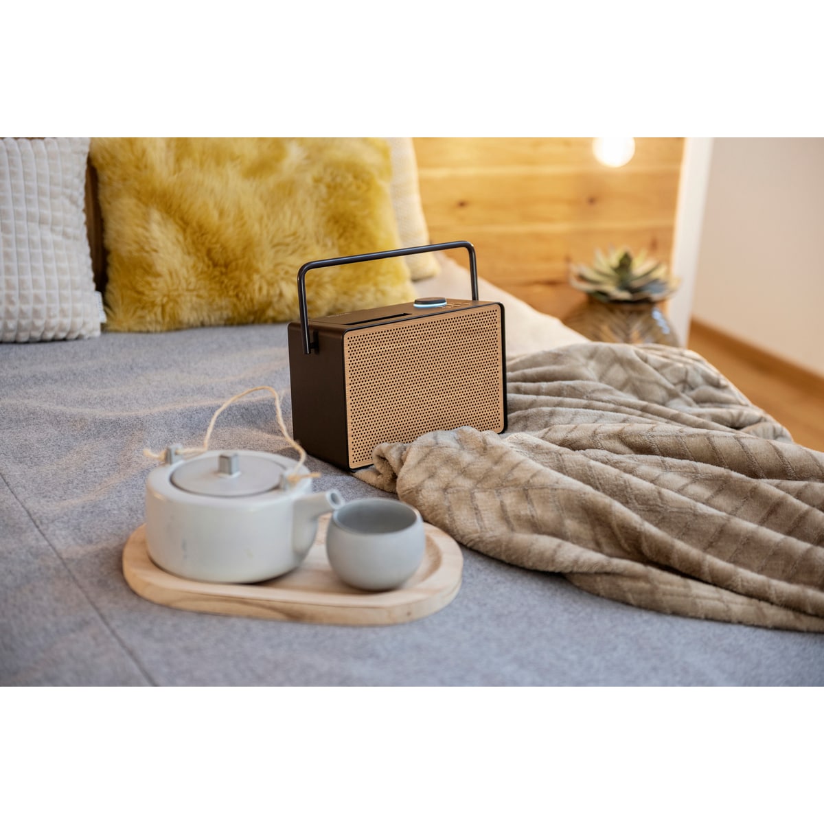 Pure Evoke Play Wood Edition digitalradio (sort)