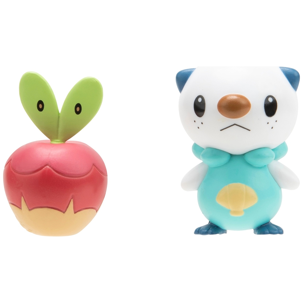 Pokémon-Kampffiguren-2er-Pack – Applin und Oshawott
