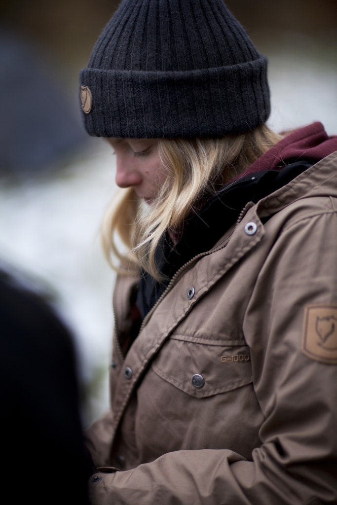 Fjällräven Byron Hat<br>Dobbeltstrikket lue i ull og akryl