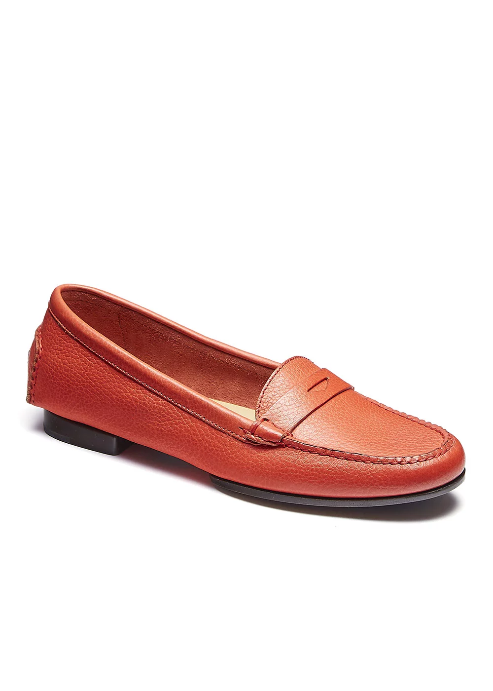 MOCASSIN W PENNY MOC CUIR RUBY