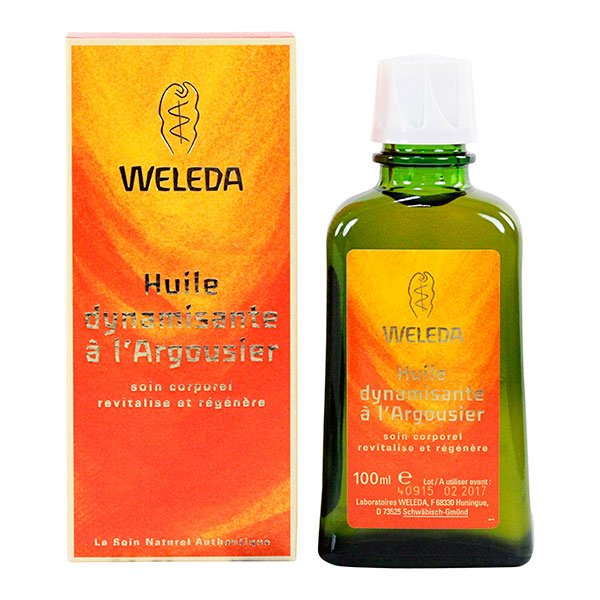 Huile dynamisante à l'Argousier 100ml