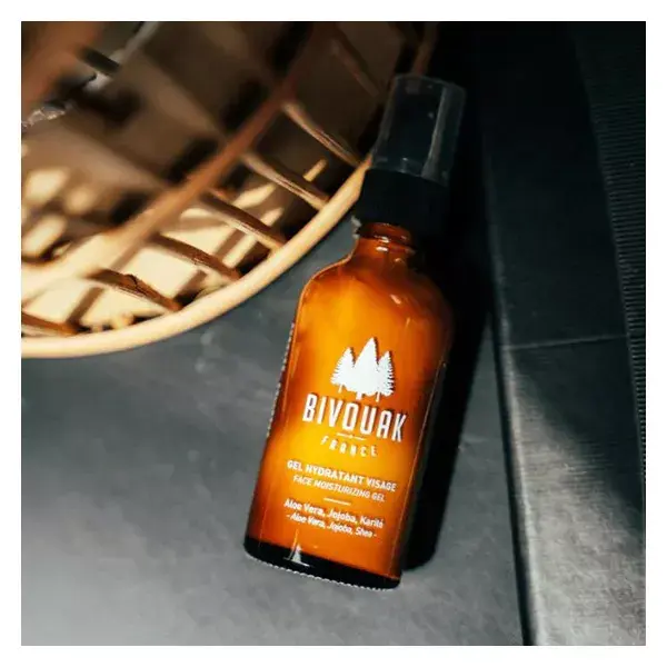 Gel hidratante facial orgânico Bivouak 50ml