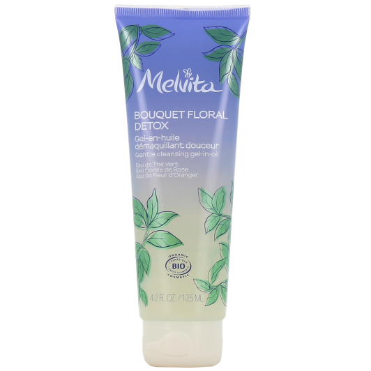 Démaquillant 3 en 1 visage Melvita Bouquet Floral Détox