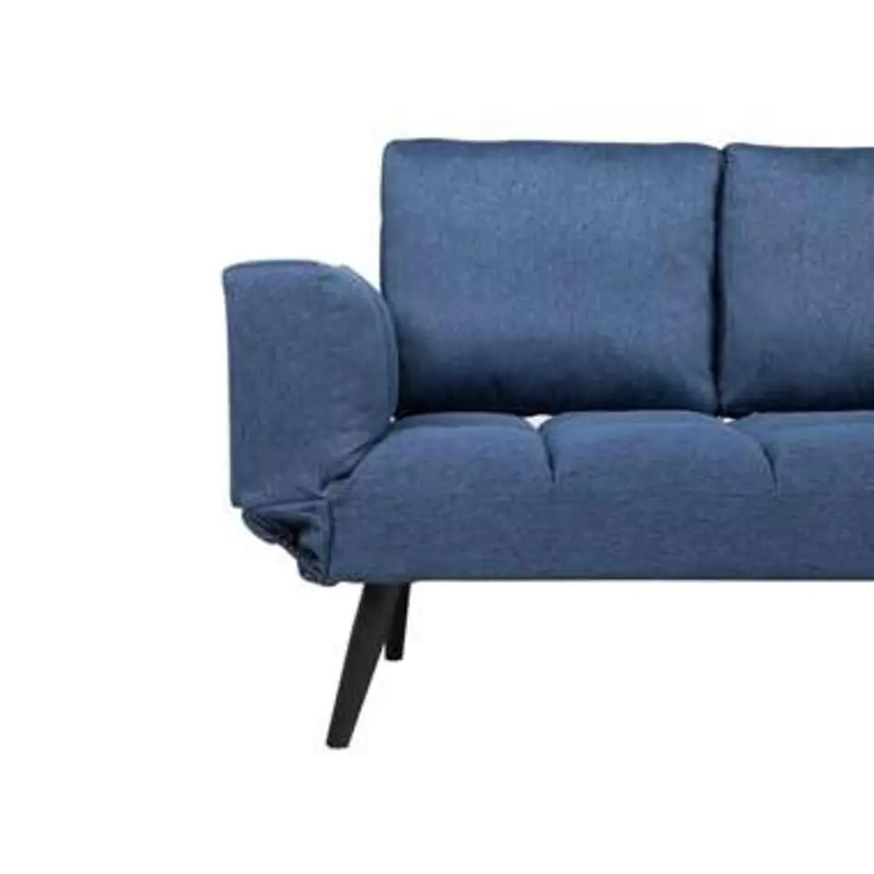 BREKKE - Slaapbank - Blauw - Polyester