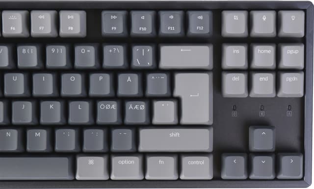 Keychron K8 trådløst tastatur (Gateron Red-switches)
