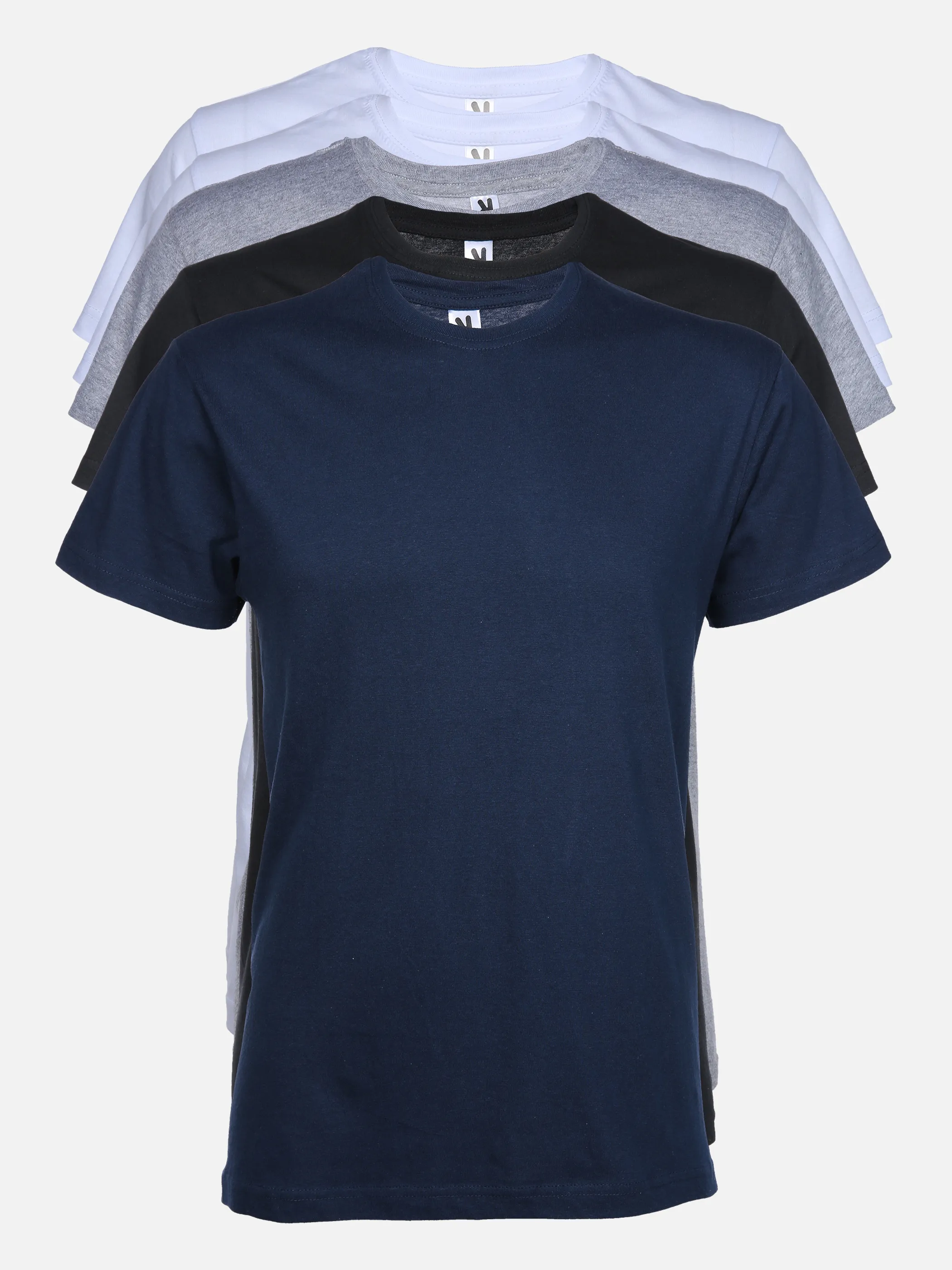 Herren Shirt im 5er Pack Kurzarm