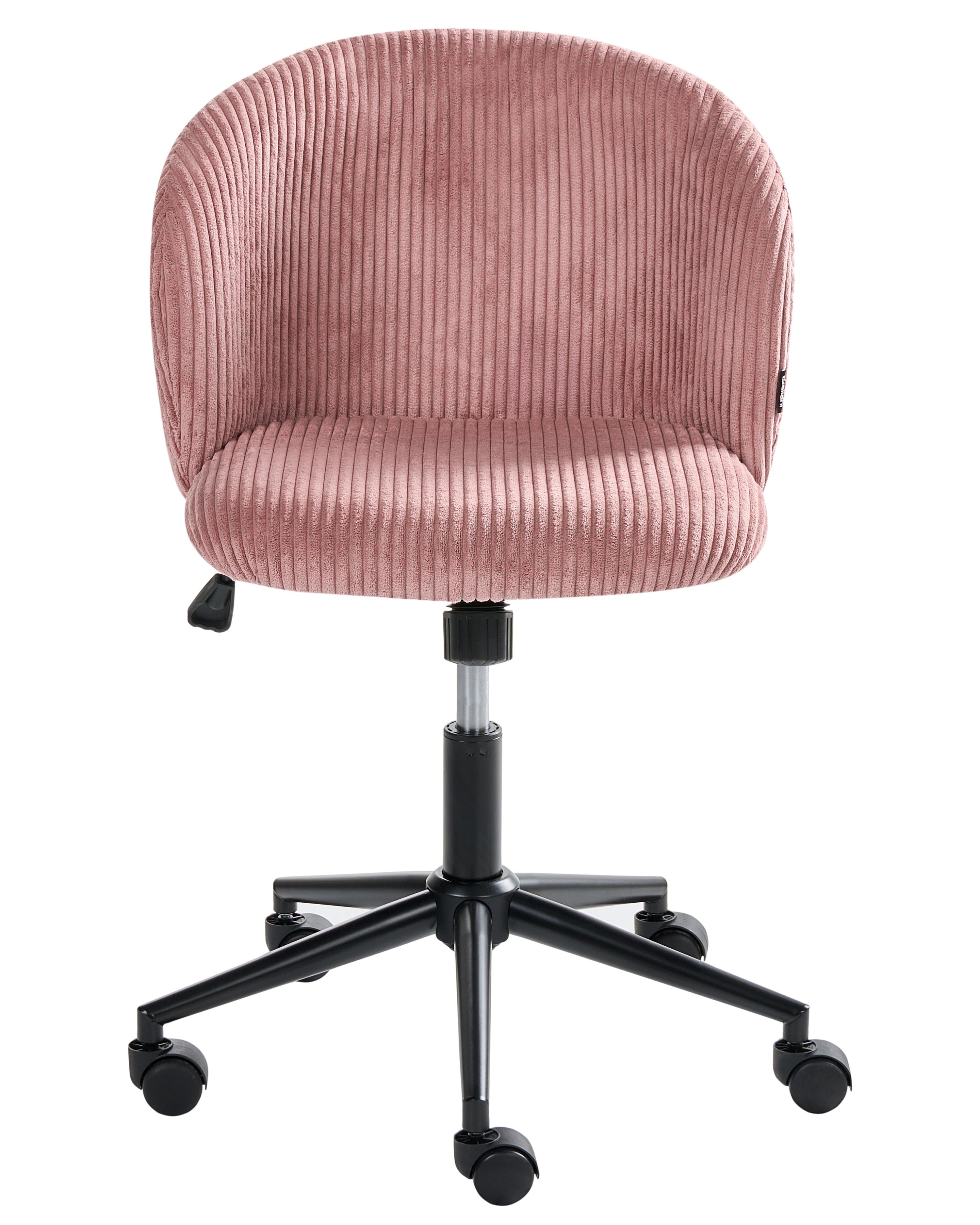 Bureaustoel MILES Corduroy Roze