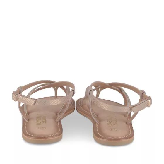 Sandales ROSE LOVELY SKULL CUIR