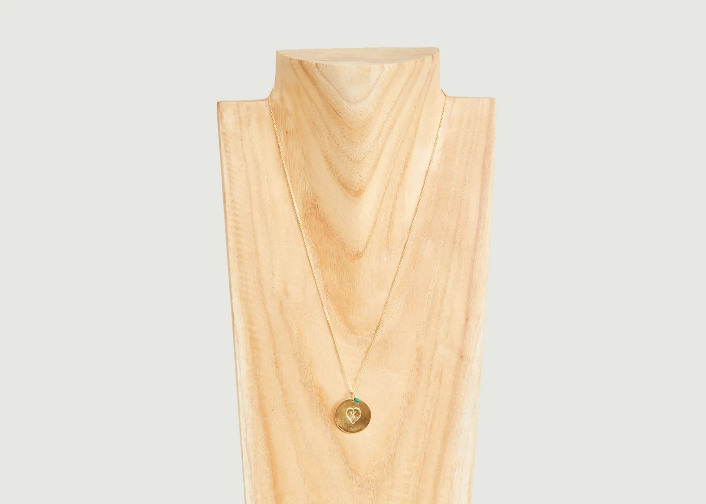Collier médaille vermeil Coup de Cœur Par Coeur
