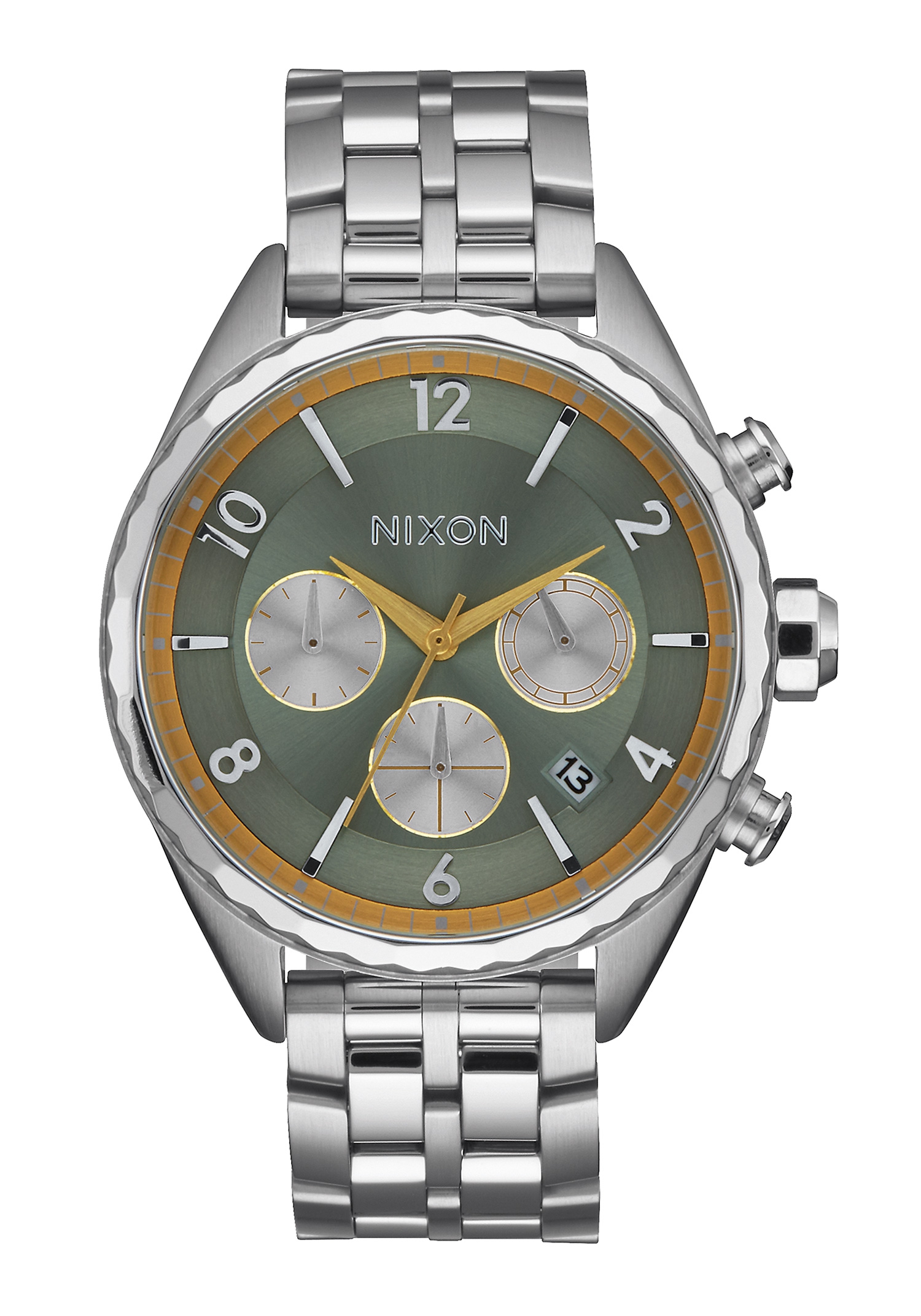 Nixon The Minx Chrono Silver / Sage / Gold A9932162