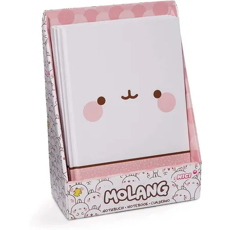 NICI Molang Notizbuch DIN A5, liniert, 60 Seiten