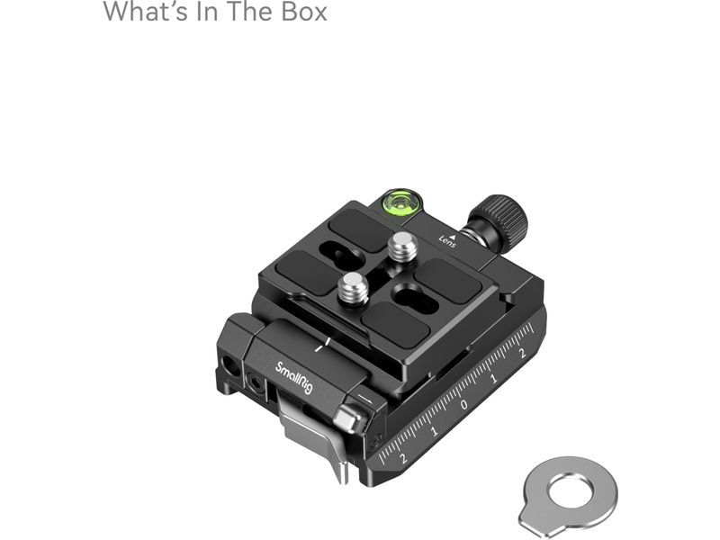Smallrig Arca-Swiss / Manfrotto kompatibles Montageplatten- Geeignet für Arca-Swiss und Manfrotto Schnellwechselplatten