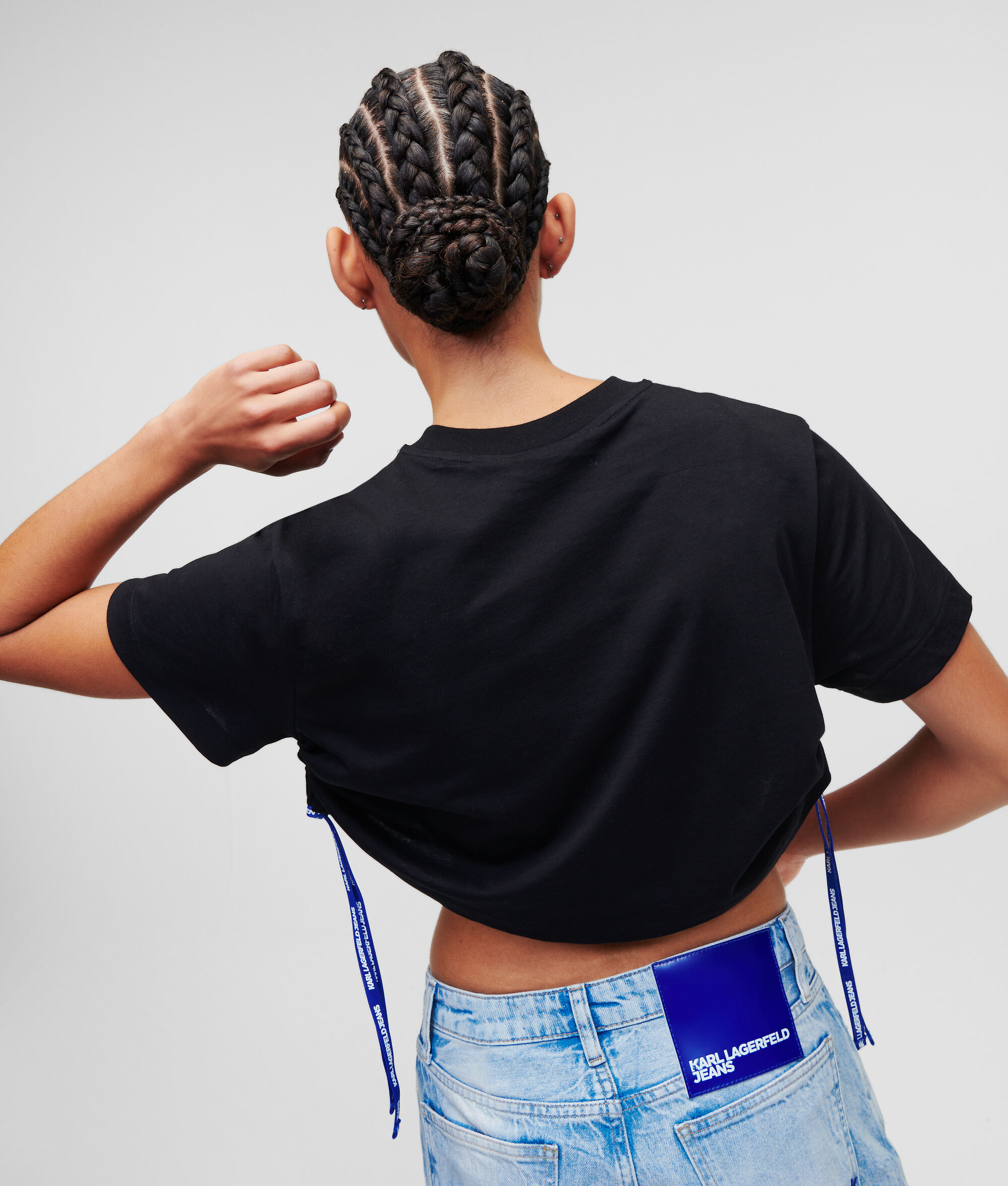T-SHIRT BOXY FRONCÉ KLJ
