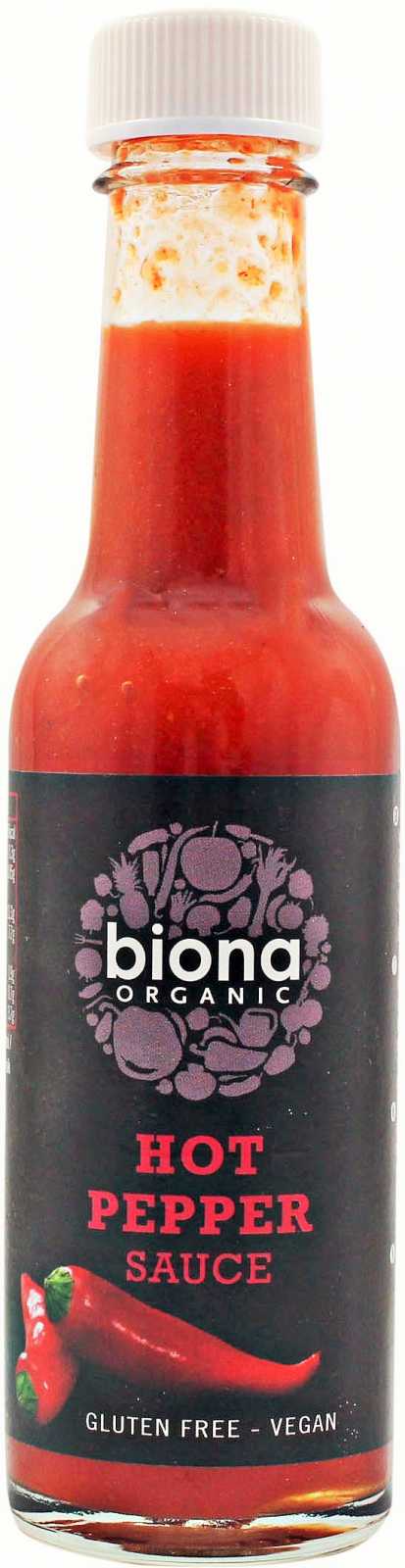 Molho de pimenta orgânico Biona 140ml