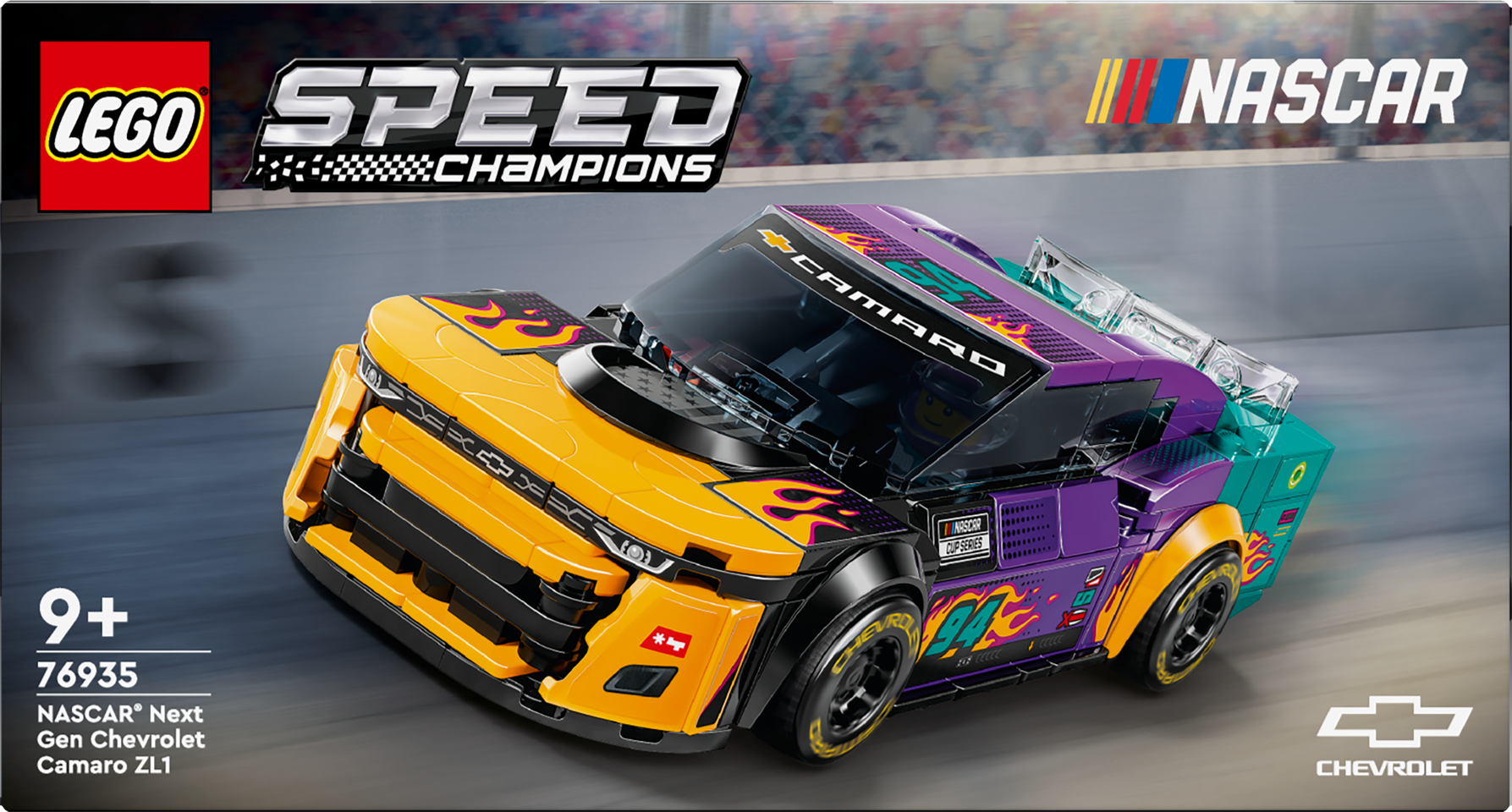 LEGO - Speed Champions - NASCAR® Next Gen Chevrolet Camaro ZL1 (76935)
