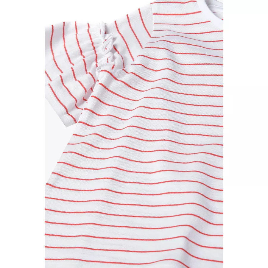 MINOTI T-Shirt RotWeiß