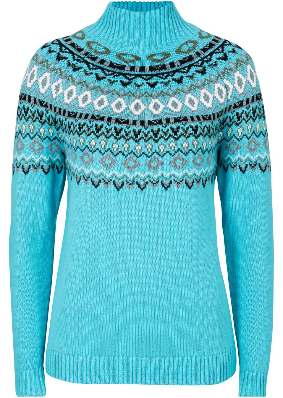 Pull col roulé norvégien