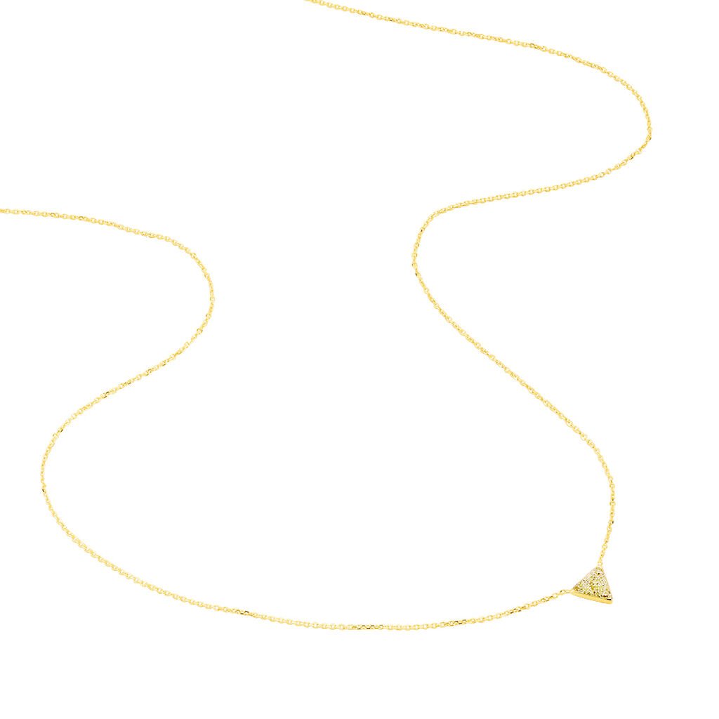Collier Yora Or Jaune