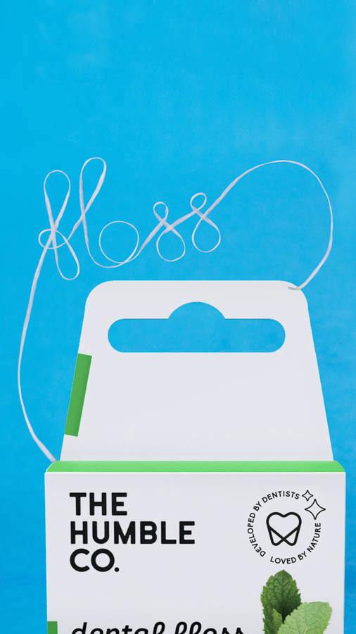 The Humble Co Dental Floss Fresh Mint 50m