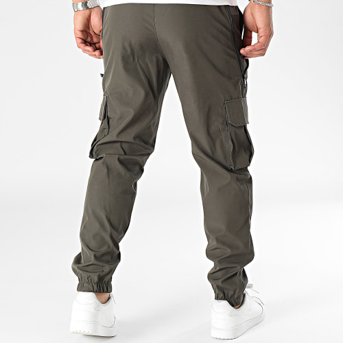 Pantalon Cargo Vert Kaki