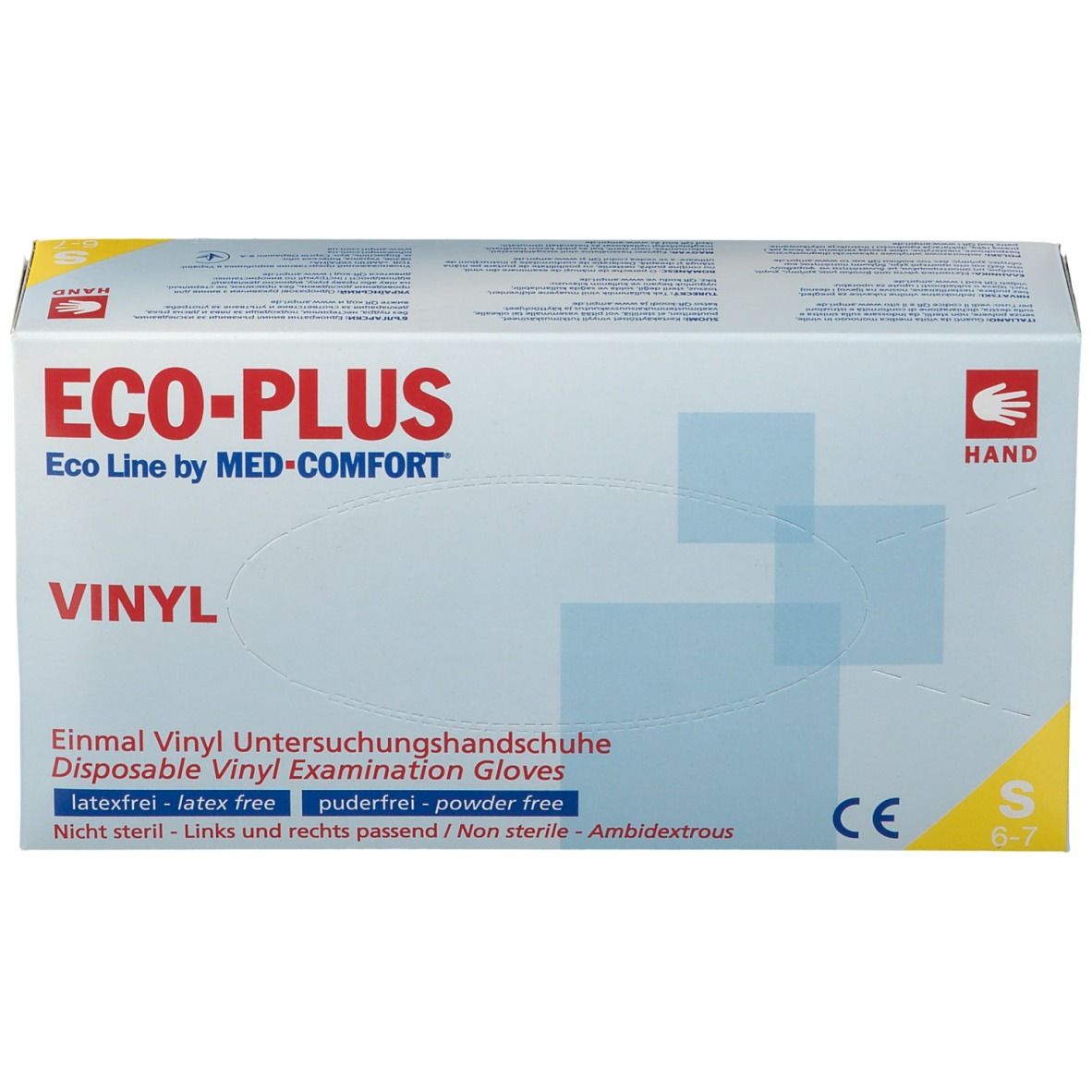 Eco-Plus Untersuchungdhanschuhe Gr. S