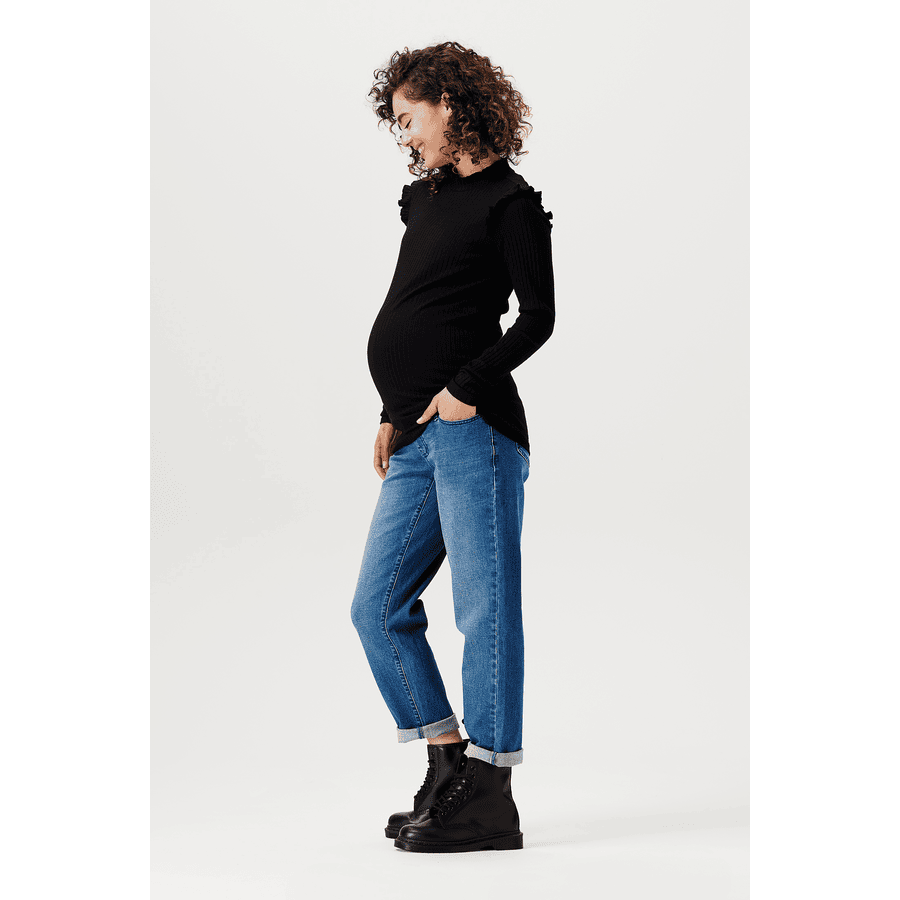 SUPERMOM Langarmshirt Bristol Black