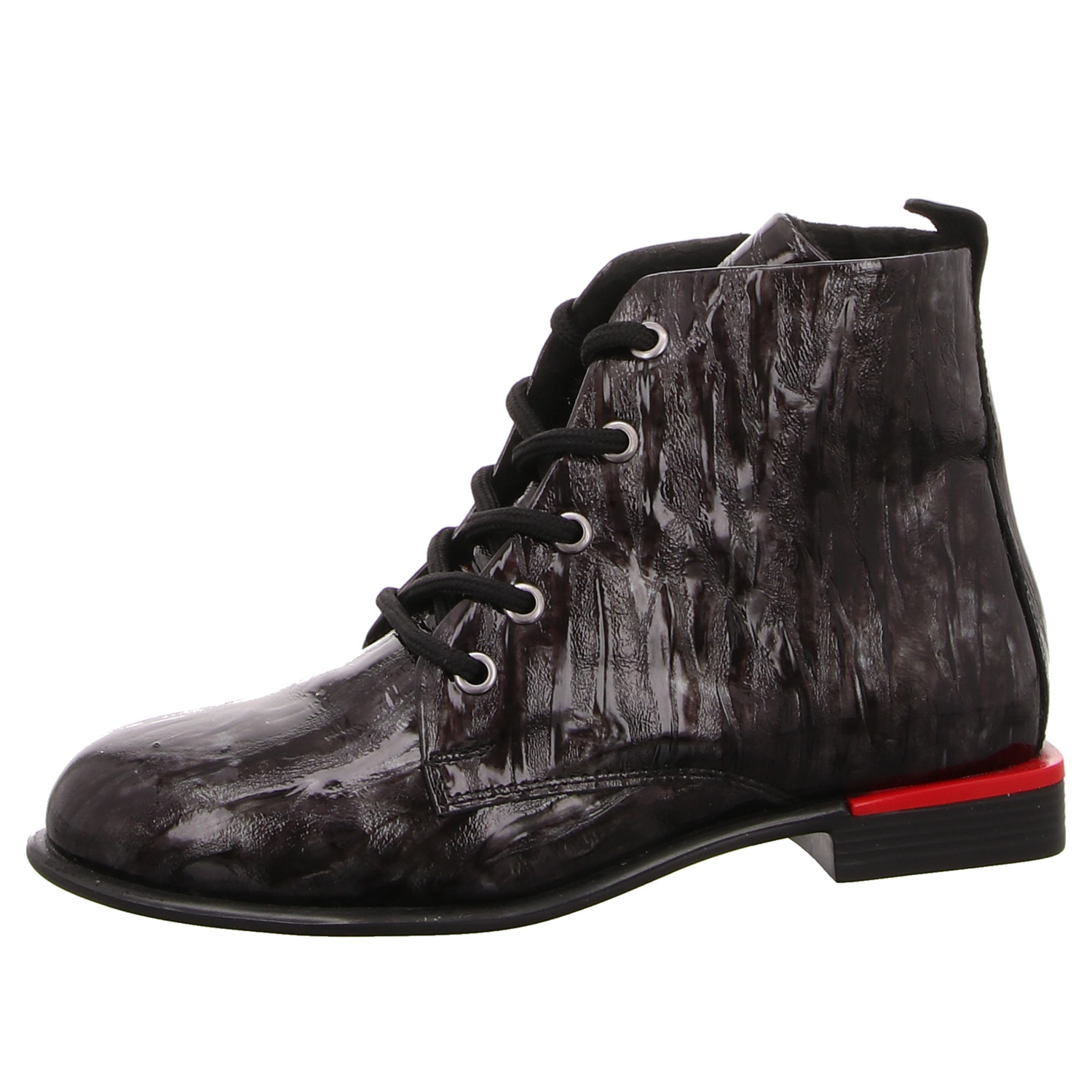 2 GO Shoes Stiefelette schwarz grau