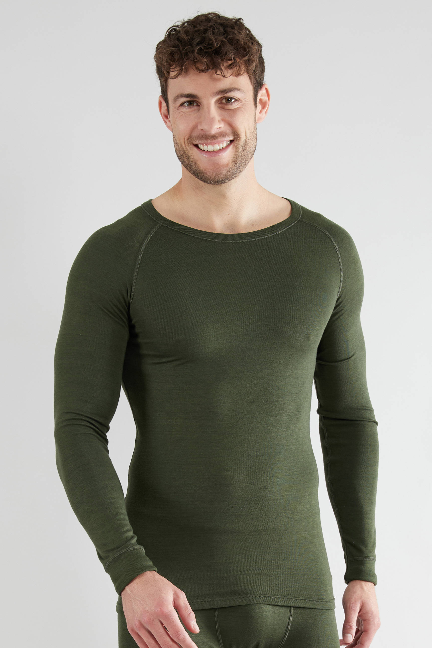 Ceceba thermoshirt donkergroen