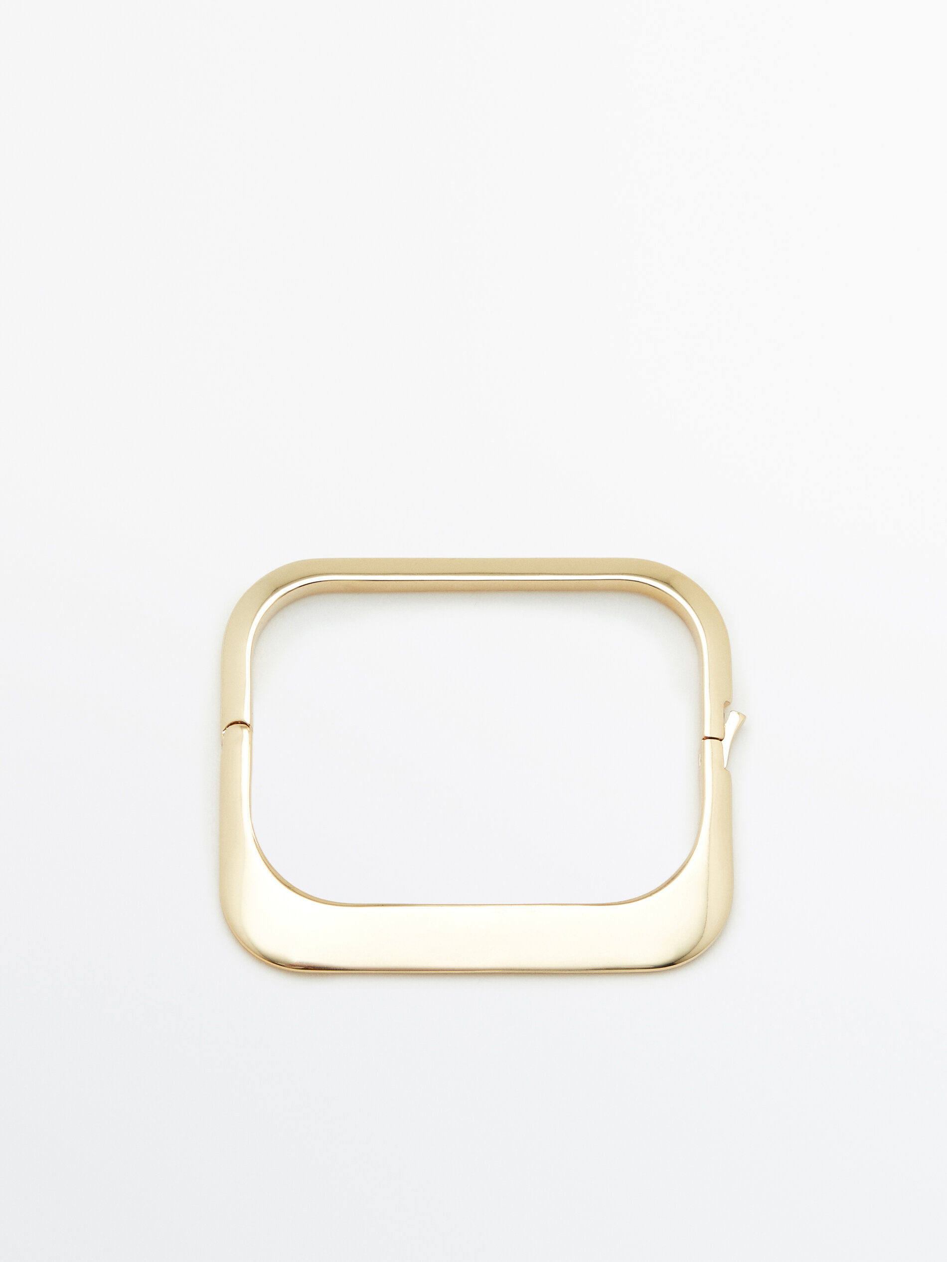 Pulseira quadrada dourada - DORADO