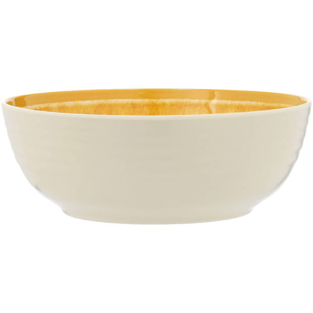 Blokker Dolce Frutta kom - Melamine - Geel
