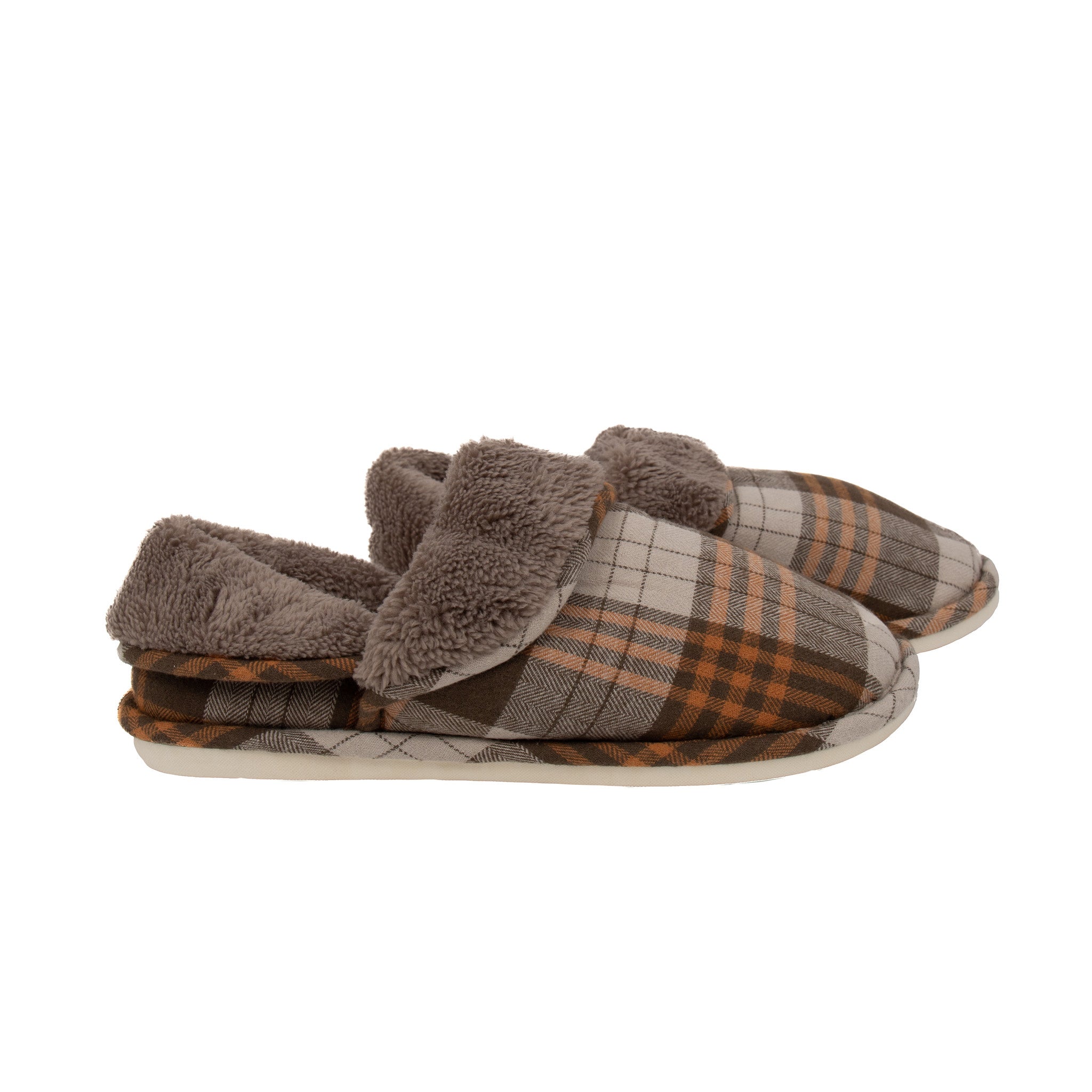 Pantoffels 'Beer' grijs Grijs