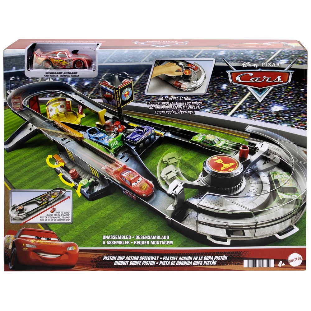 Pixar Cars Piston Cup Action Speedway Spielset