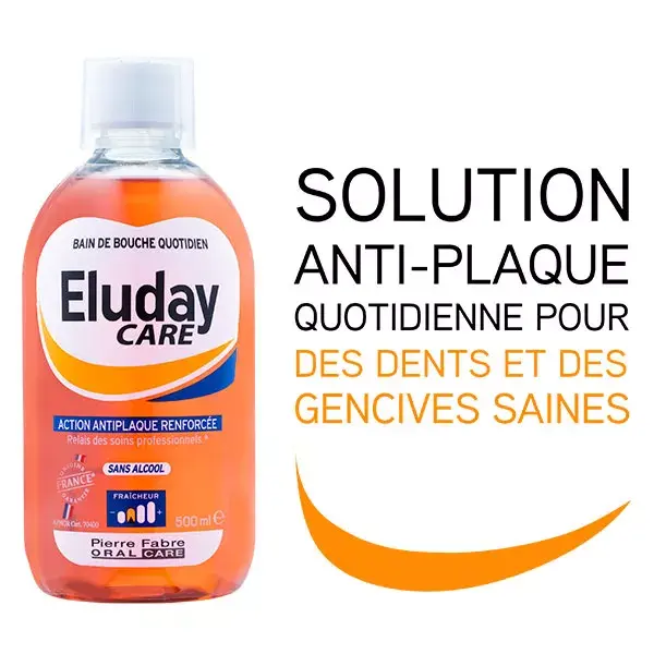 Eluday Care Enxaguante Bucal Diário 500ml