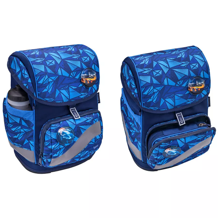 Belmil Schulranzen Premium Smarty Plus Set 5-teilig Glacier Blue