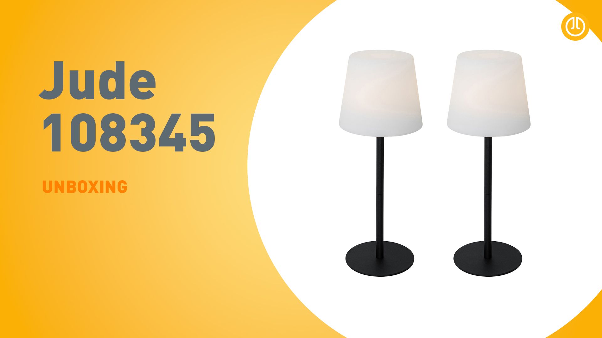 Set van 2 tafellampen zwart oplaadbaar 40 cm IP54 - Jude