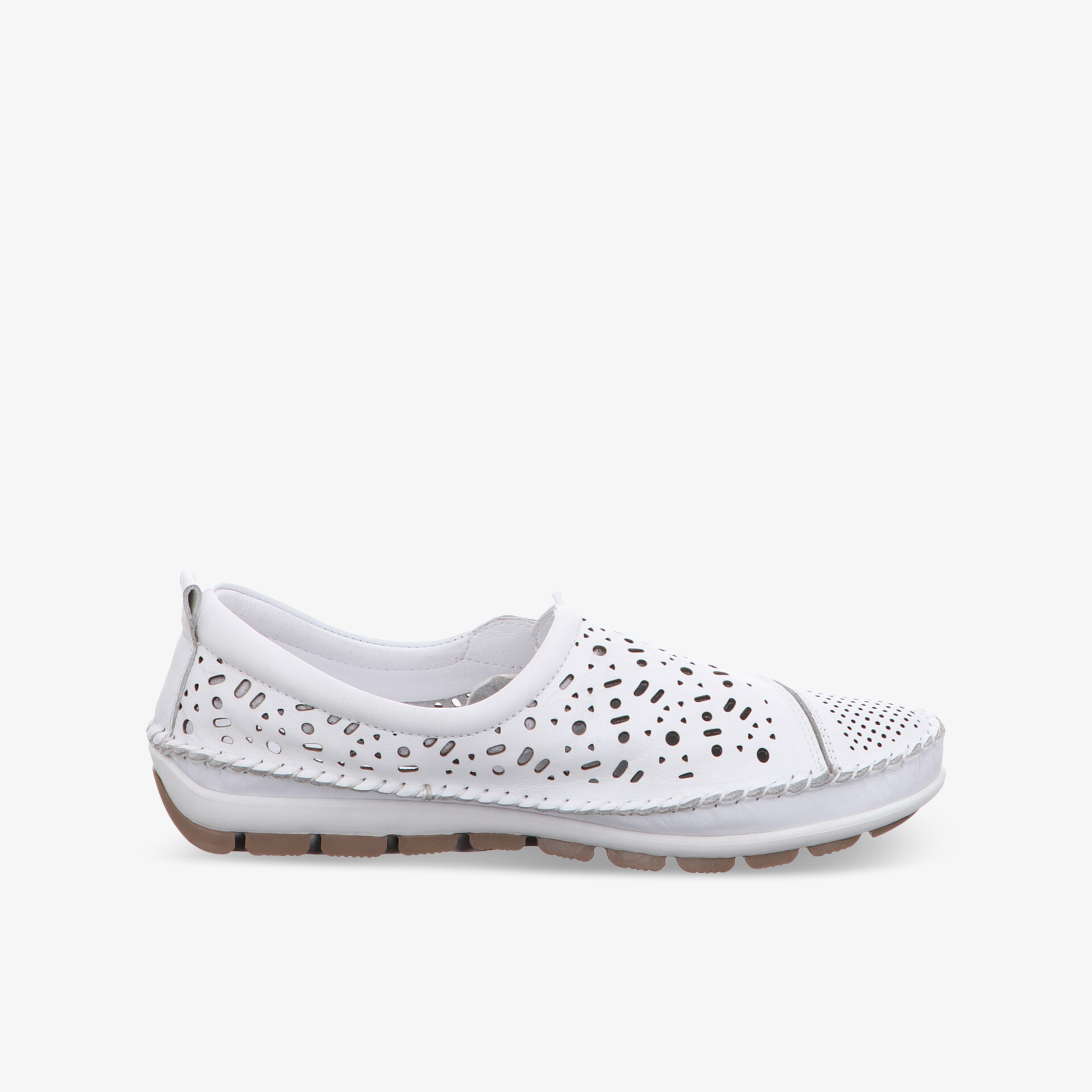 Gemini Damen Slipper weiß