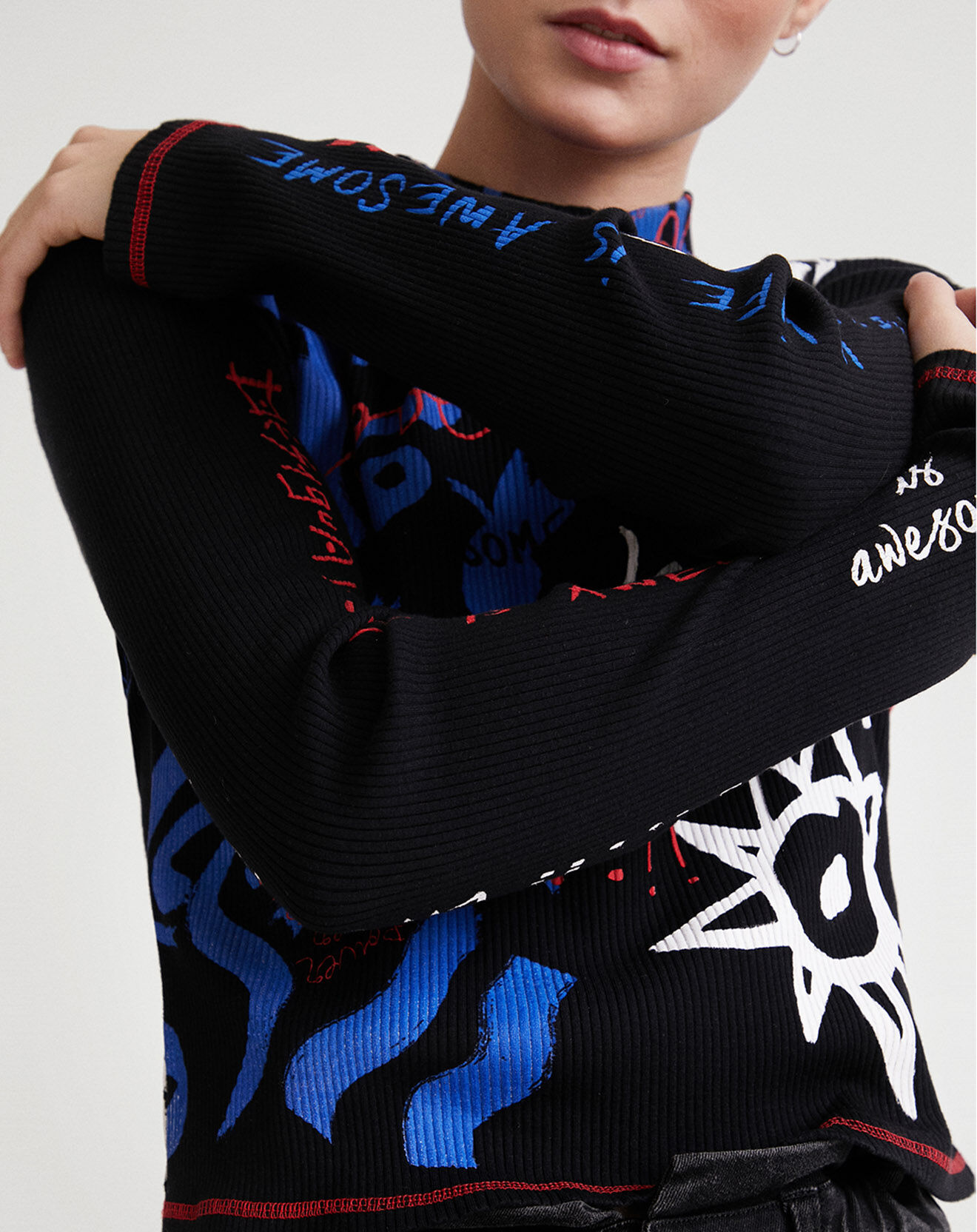 Desigual Top Mathilda noir