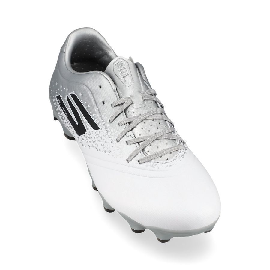 Skechers Razor 1.5 Academy FG Electrum - Blanc/Argenté