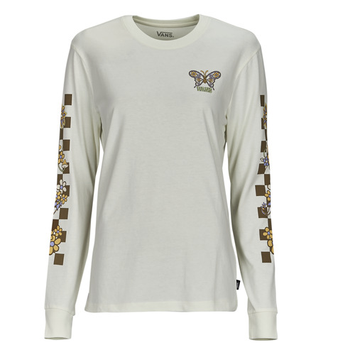Vans - TRIPPY FLORAL LS BFF - Blanc