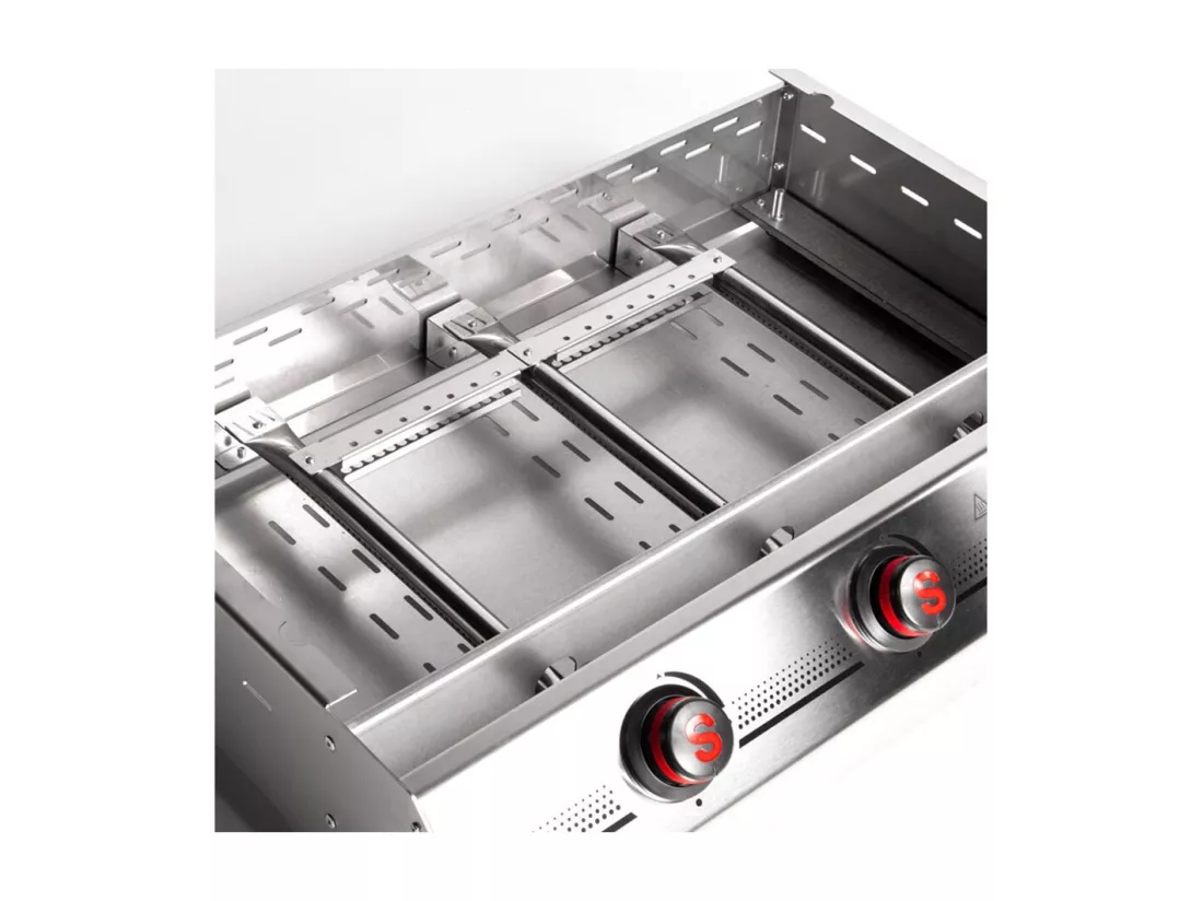 Plancha gaz 3 brûleurs So Premium - 10,5 kW