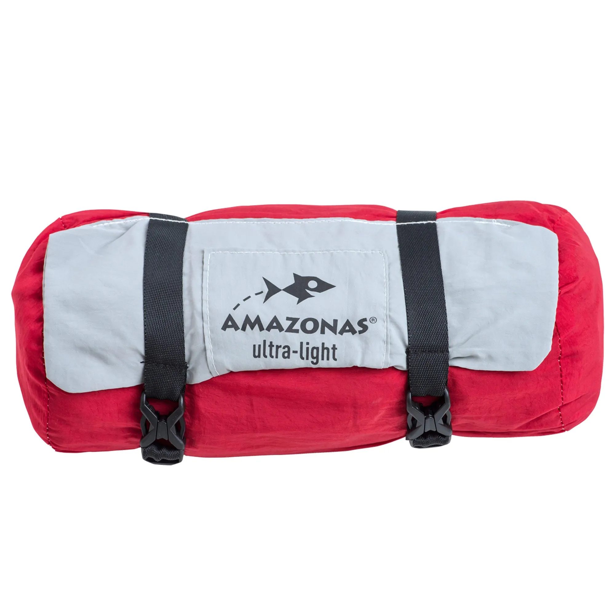 Amazonas -  Amazonas Hängematte Silk Traveller XXL grau rot