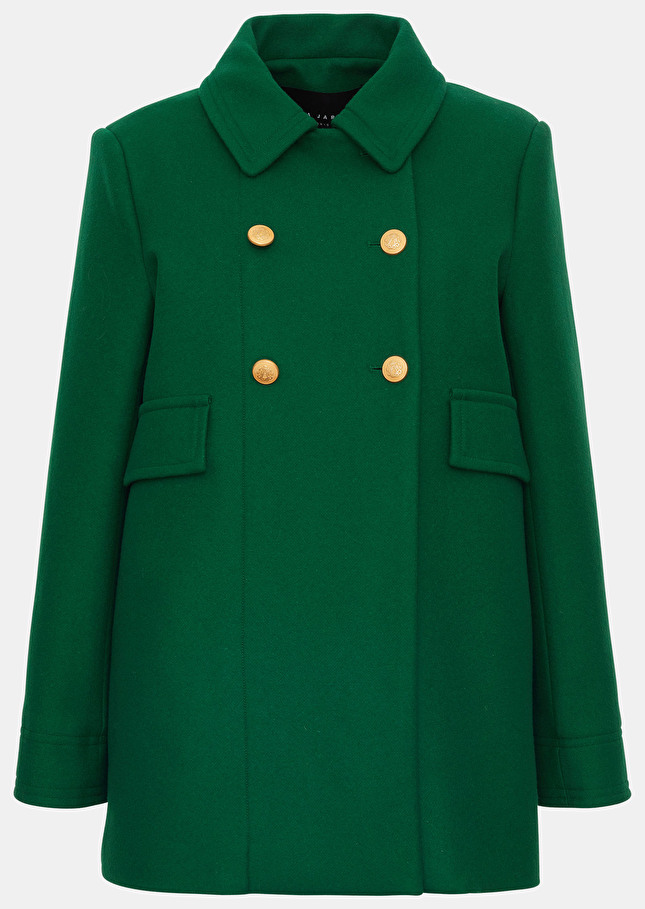 Manteau Marcvert en velours de laine